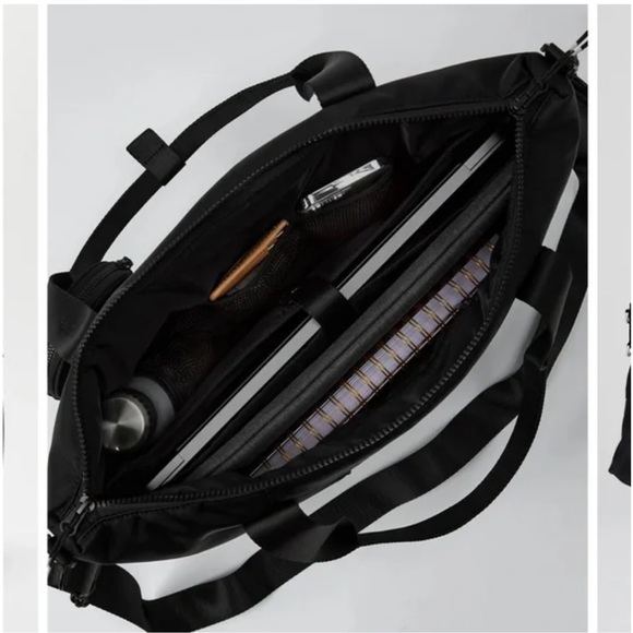 Black - one size - unisex tote bag.  NEW with tags! Fabletics. - Picture 3 of 3